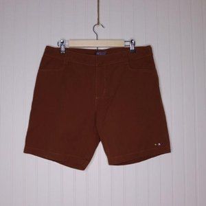 Ibex Bermuda Cognac Shorts Size 12